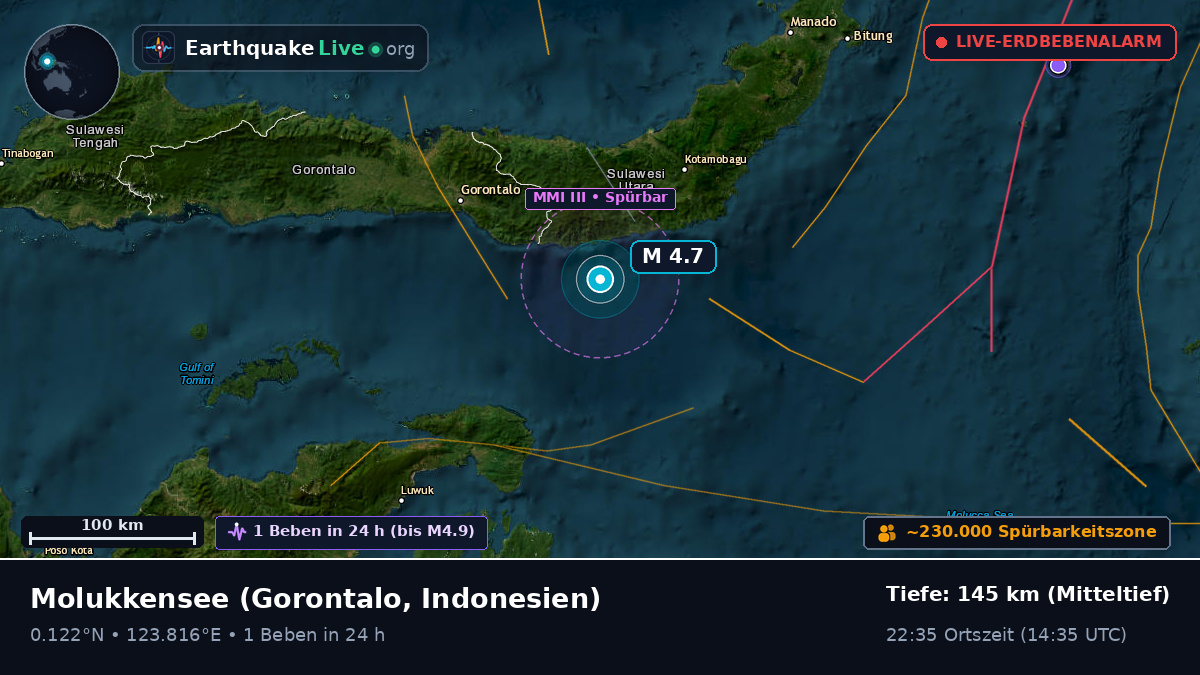 Molukkensee (Indonesien)