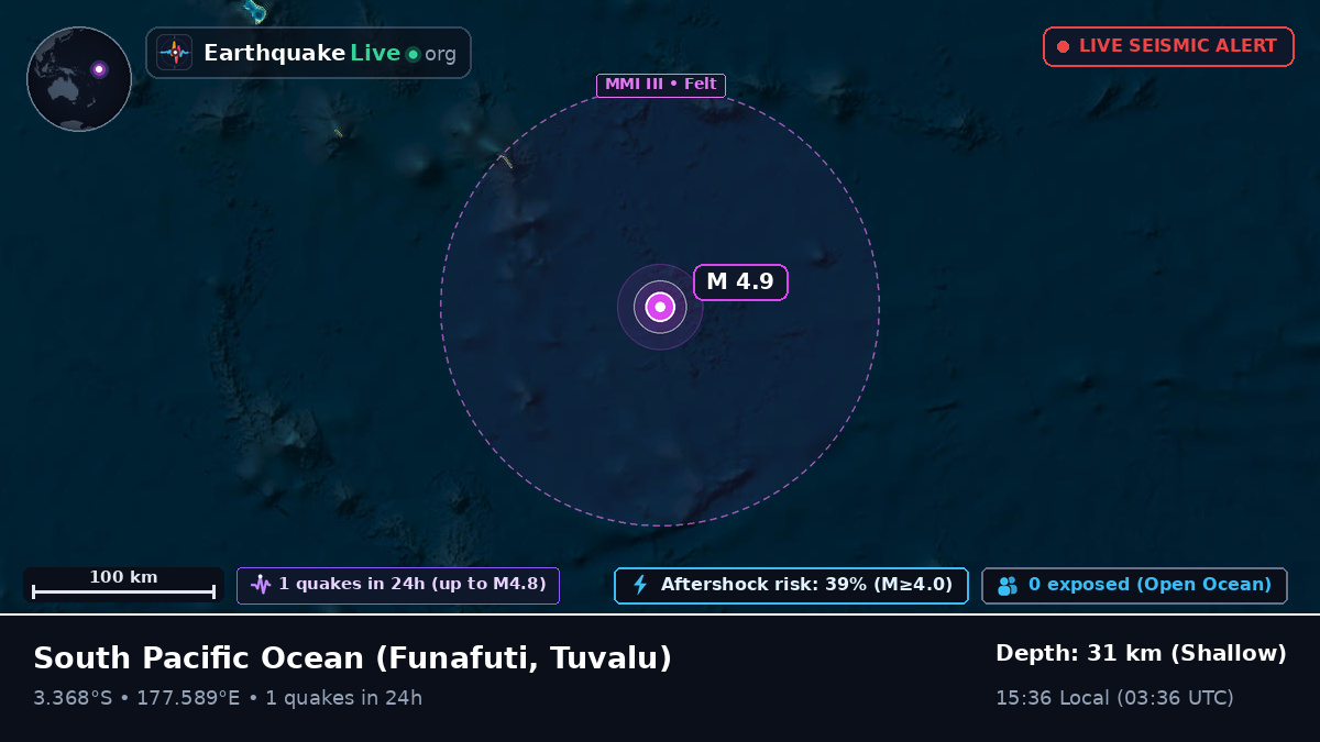 South Pacific Ocean (Tuvalu)