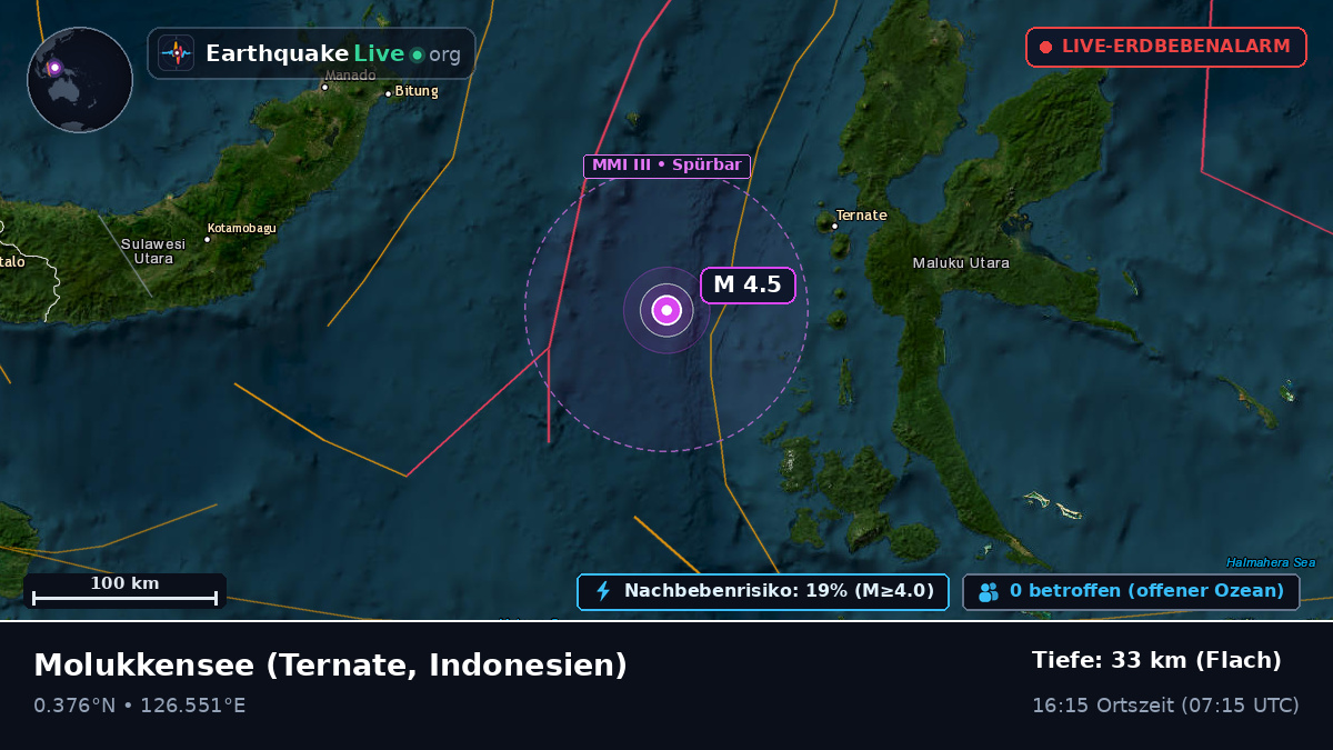 Molukkensee (Indonesien)