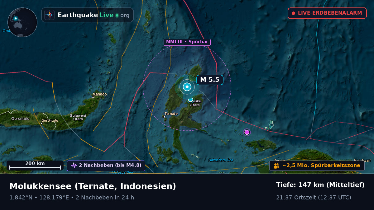 Molukkensee (Indonesien)