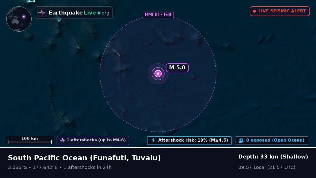 South Pacific Ocean (Tuvalu)