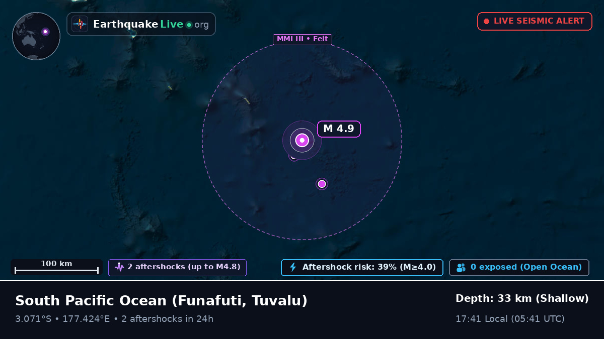 South Pacific Ocean (Tuvalu)