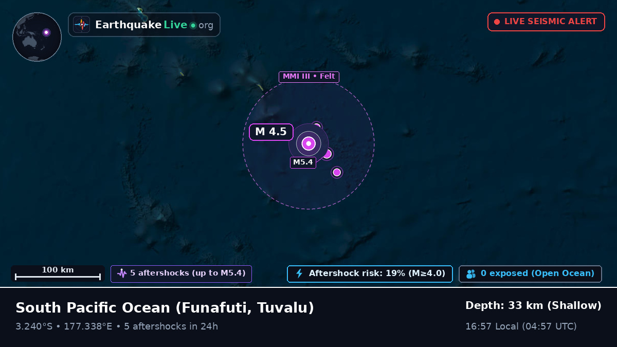 South Pacific Ocean (Tuvalu)