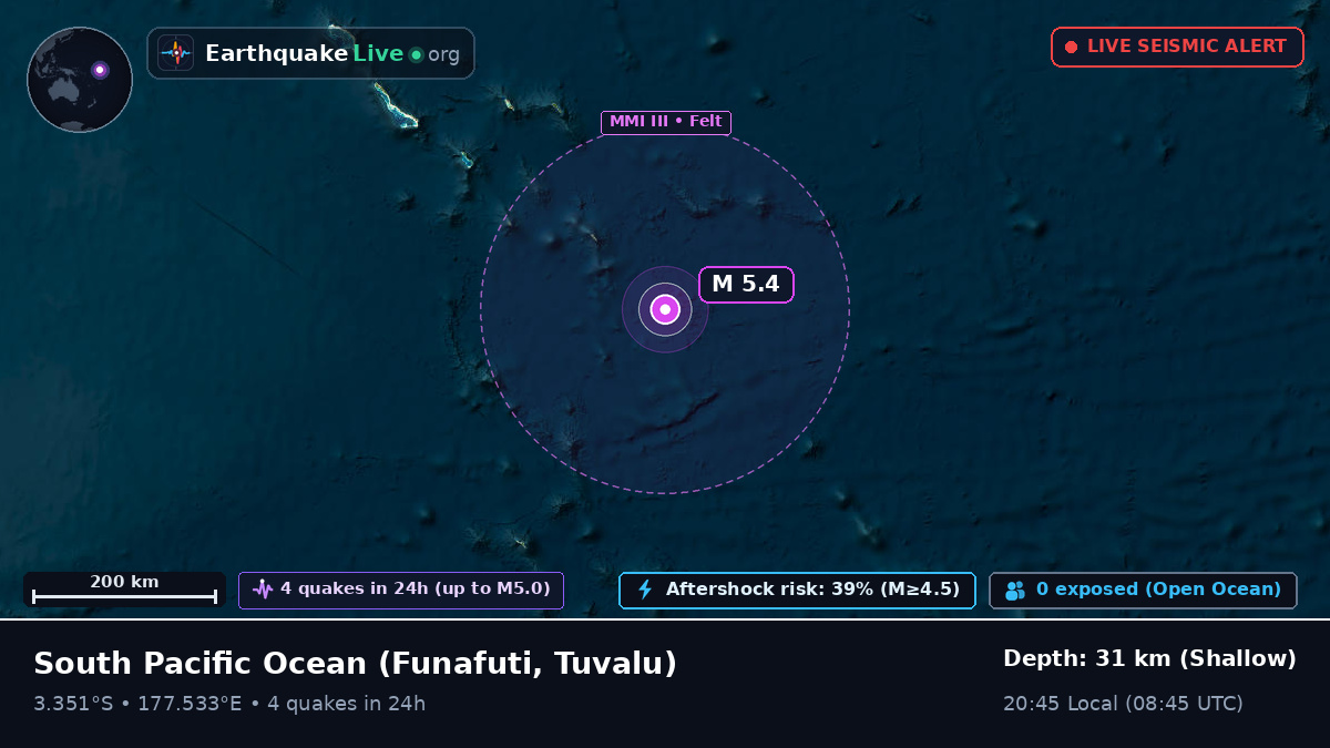 South Pacific Ocean (Tuvalu)