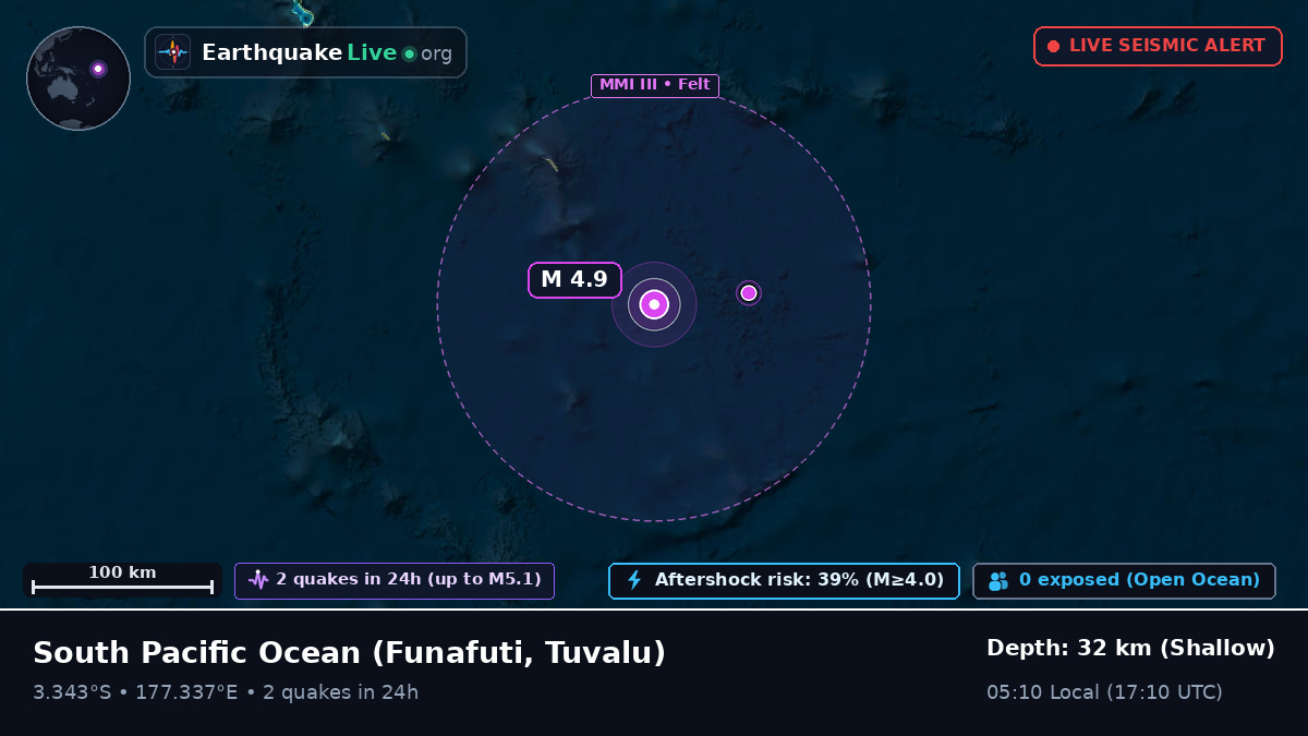 South Pacific Ocean (Tuvalu)