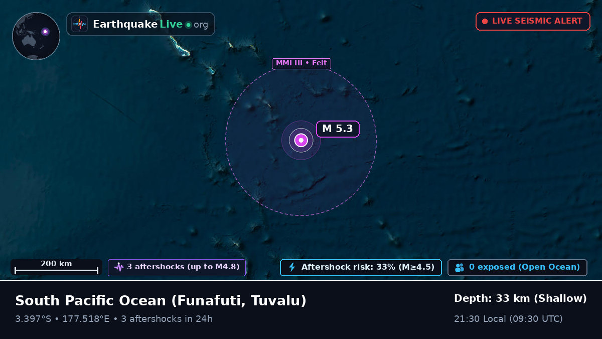 South Pacific Ocean (Tuvalu)