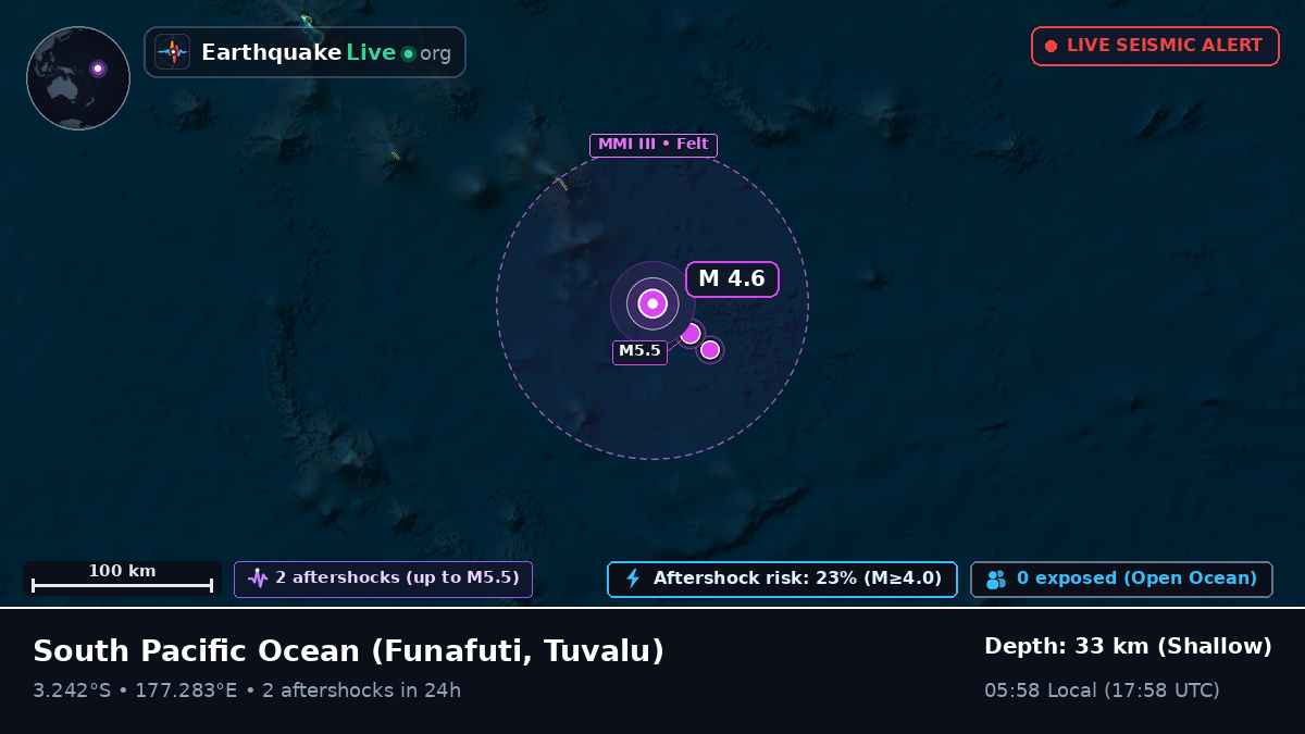 South Pacific Ocean (Tuvalu)