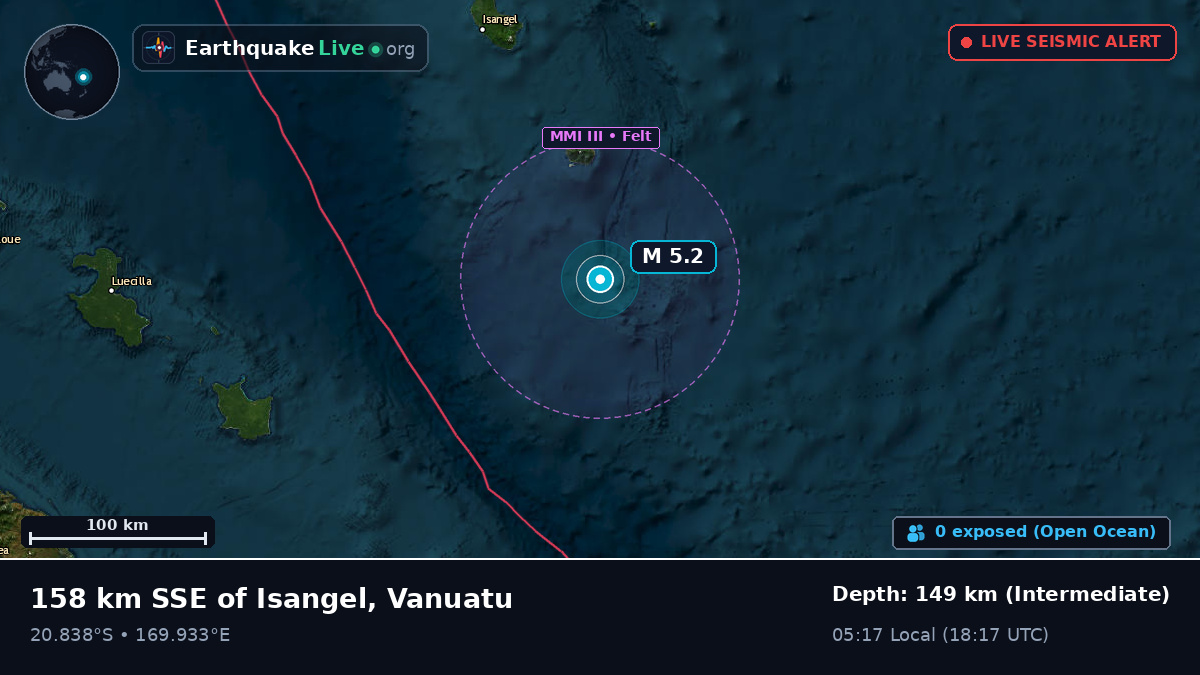 South Pacific Ocean (Vanuatu)