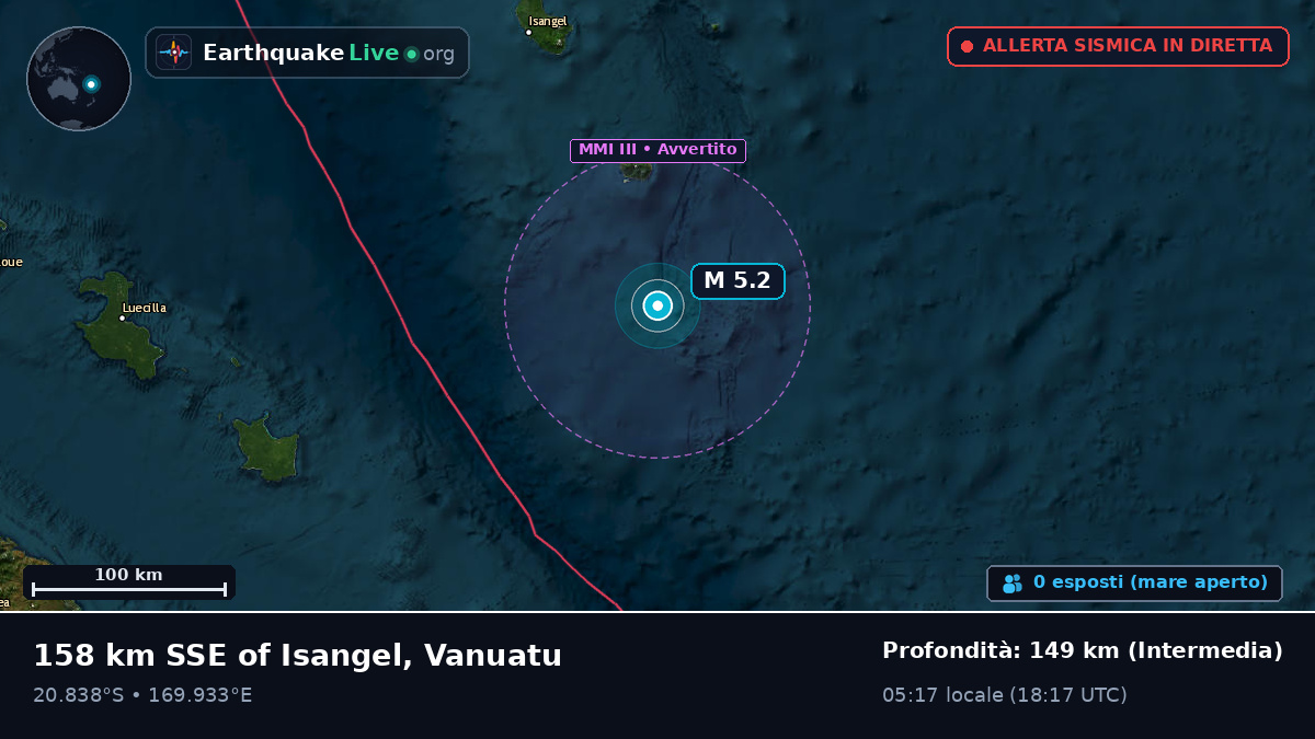 Oceano Pacifico meridionale (Vanuatu)