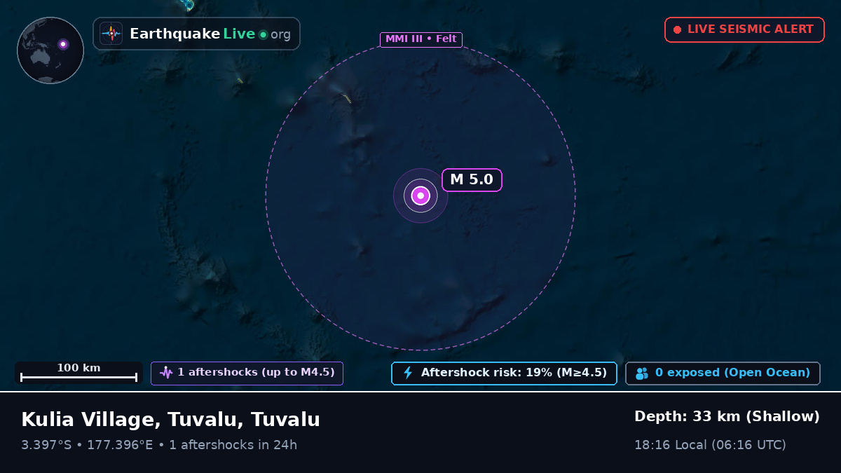 South Pacific Ocean (Tuvalu)
