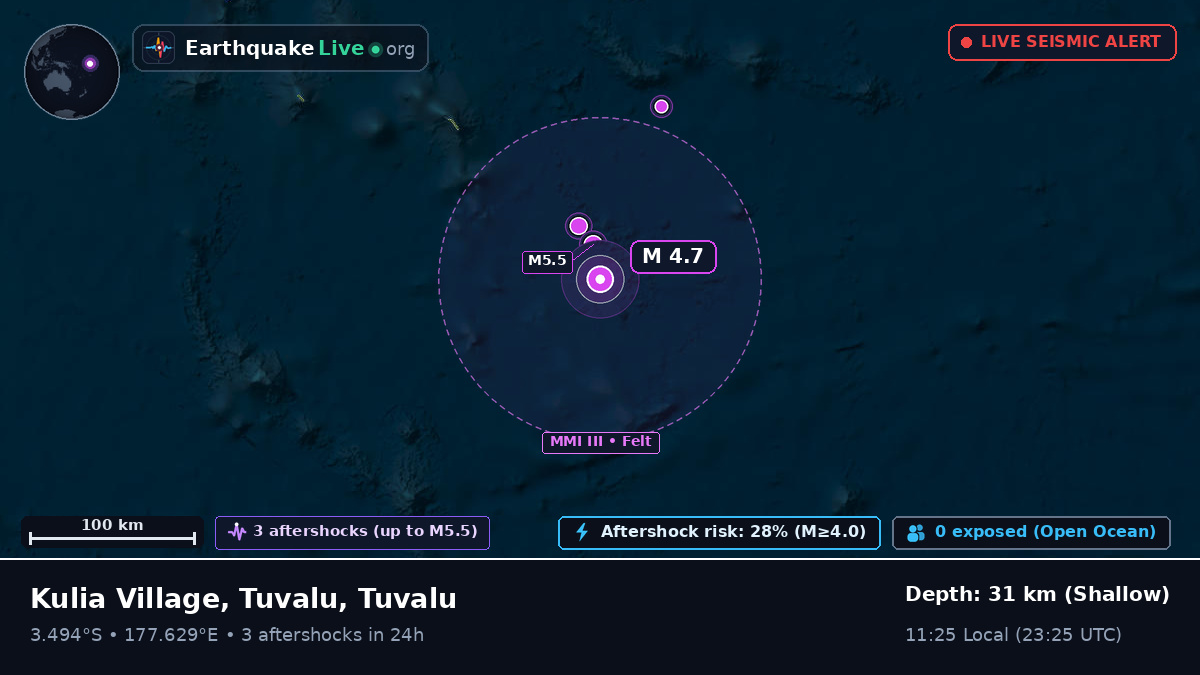 South Pacific Ocean (Tuvalu)
