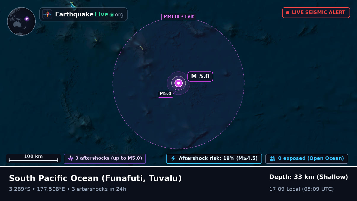 South Pacific Ocean (Tuvalu)