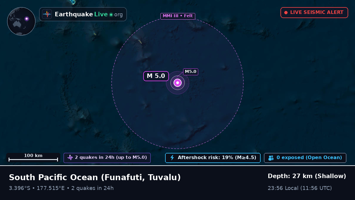 South Pacific Ocean (Tuvalu)