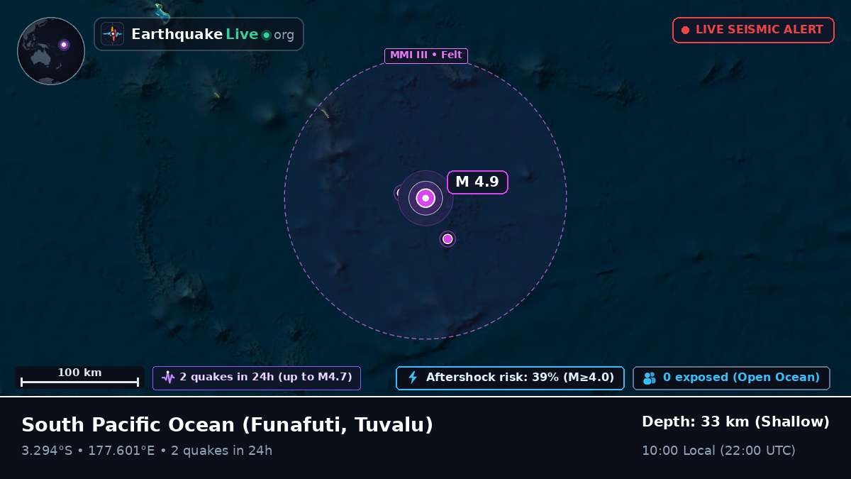 South Pacific Ocean (Tuvalu)