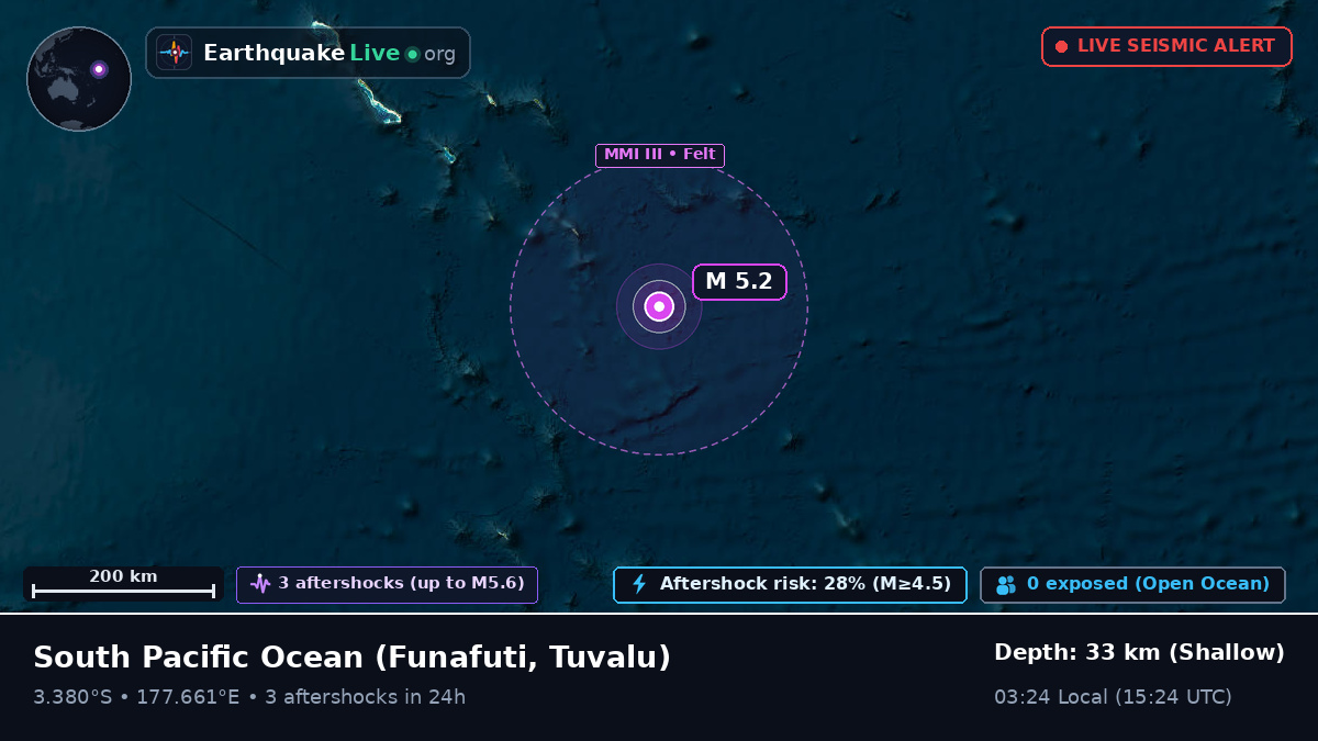 South Pacific Ocean (Tuvalu)