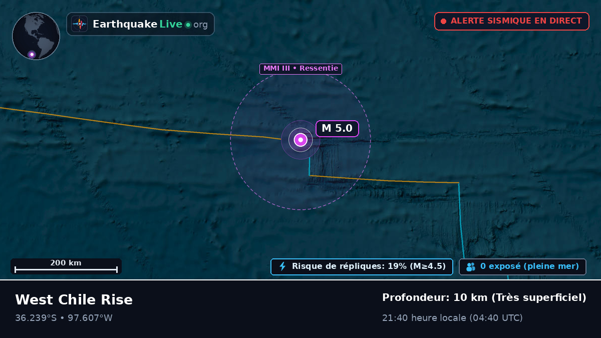 Océan Pacifique Sud (Chili)