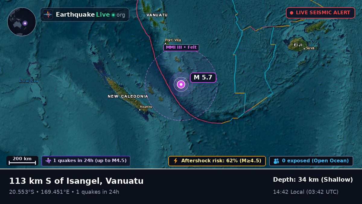 South Pacific Ocean (Vanuatu)