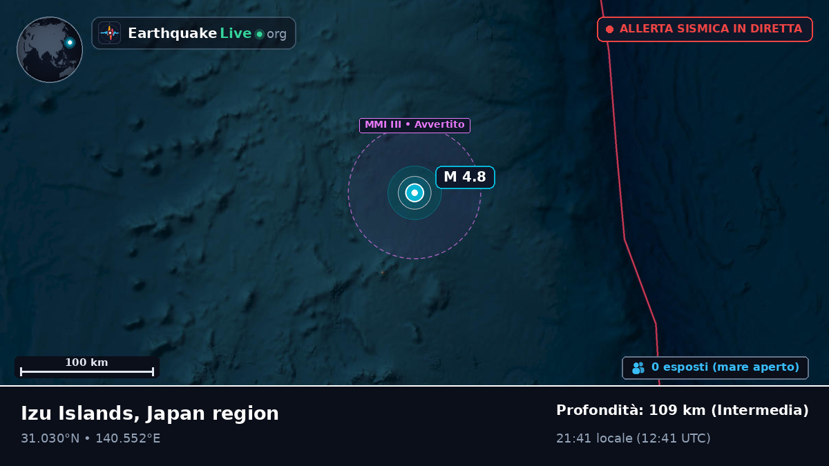 Oceano Pacifico settentrionale (Giappone)