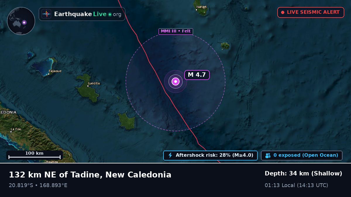 South Pacific Ocean (New Caledonia)