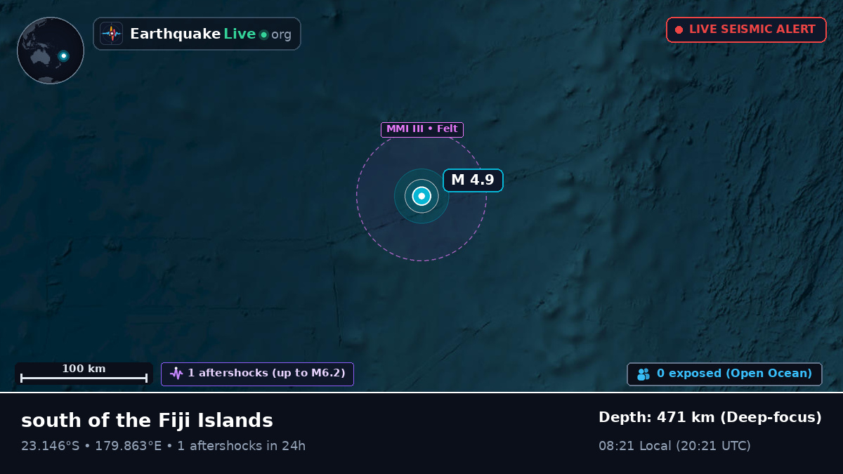 South Pacific Ocean (Tonga)