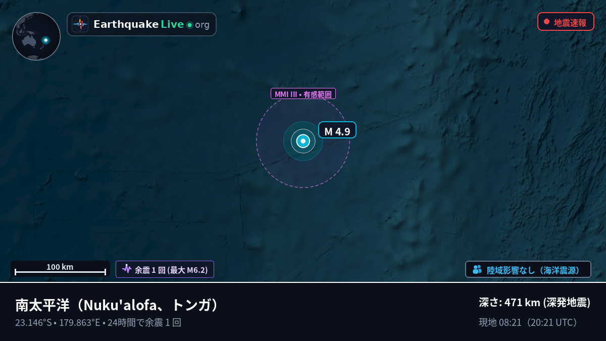 南太平洋 (トンガ)