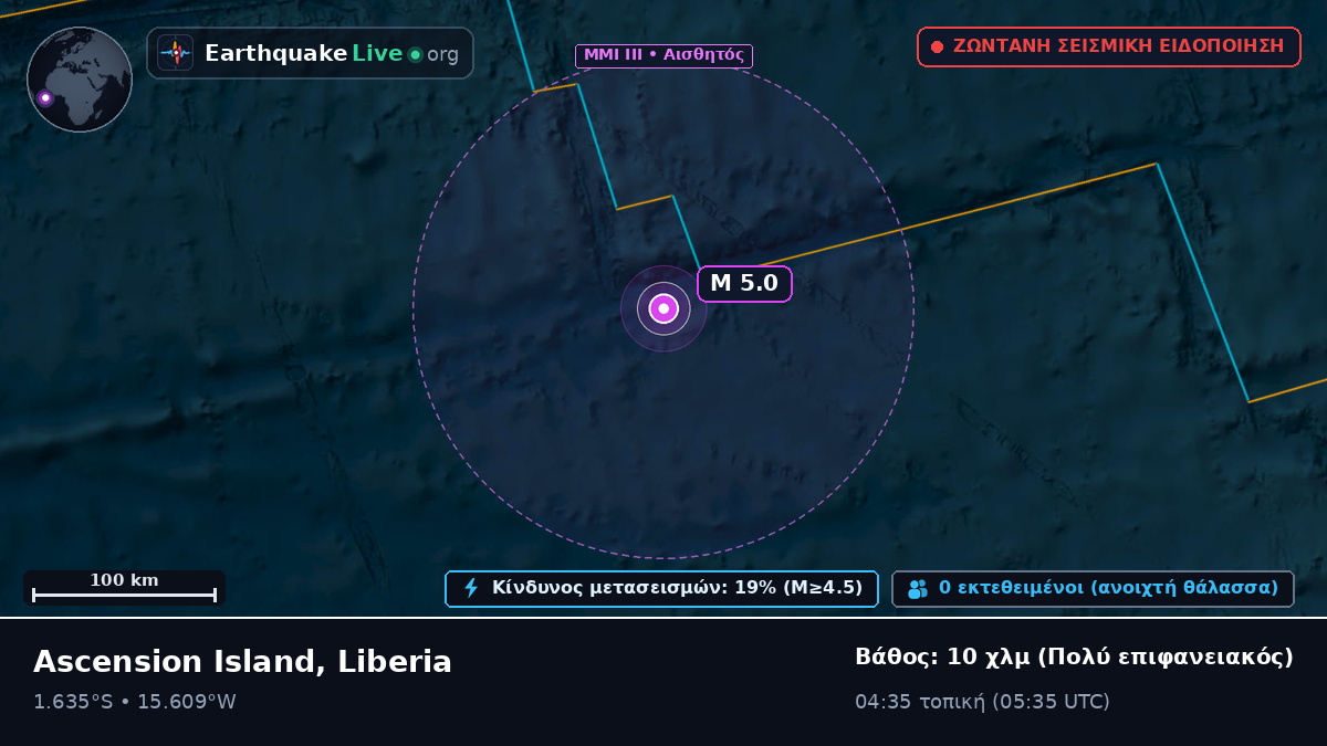 Νότιος Ατλαντικός Ωκεανός (Liberia)