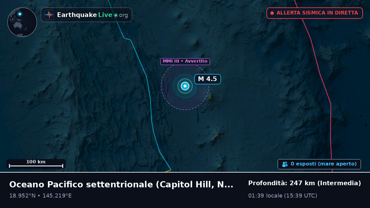 Oceano Pacifico settentrionale (Northern Mariana Islands)