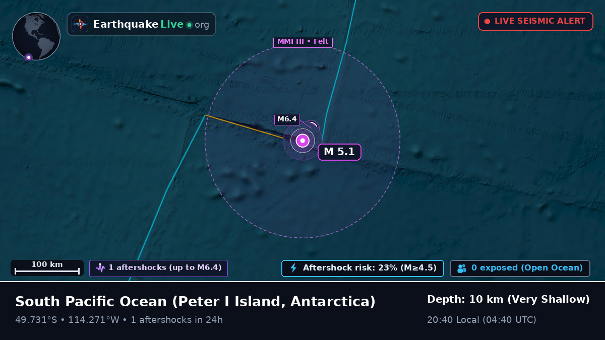 South Pacific Ocean (Antarctica)