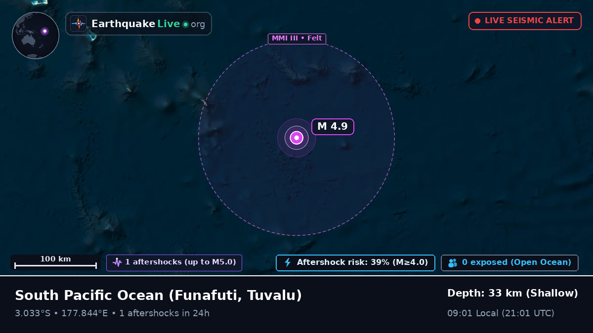 South Pacific Ocean (Tuvalu)