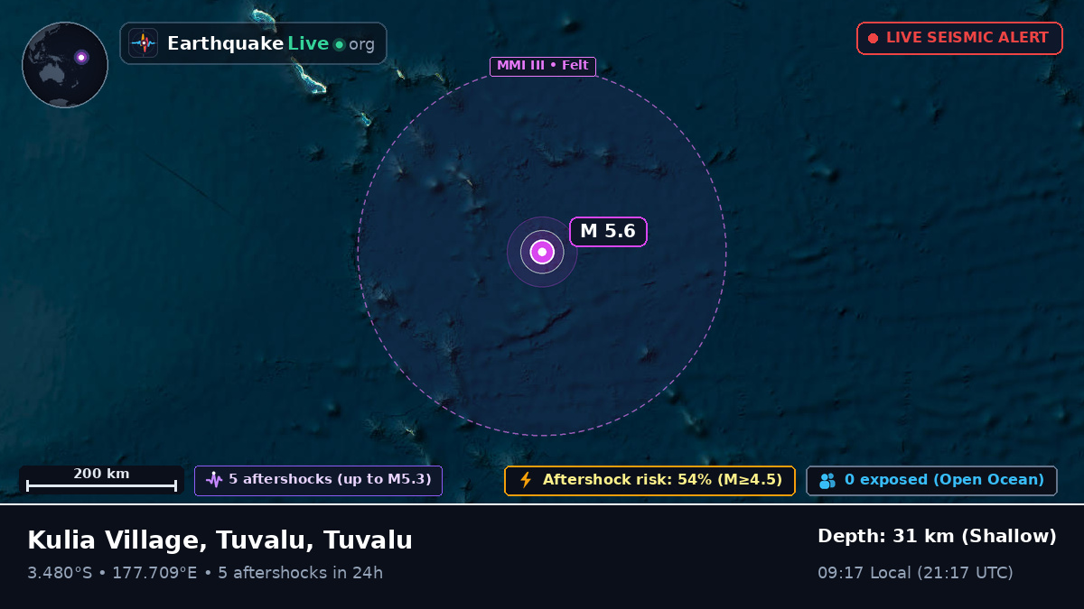 South Pacific Ocean (Tuvalu)