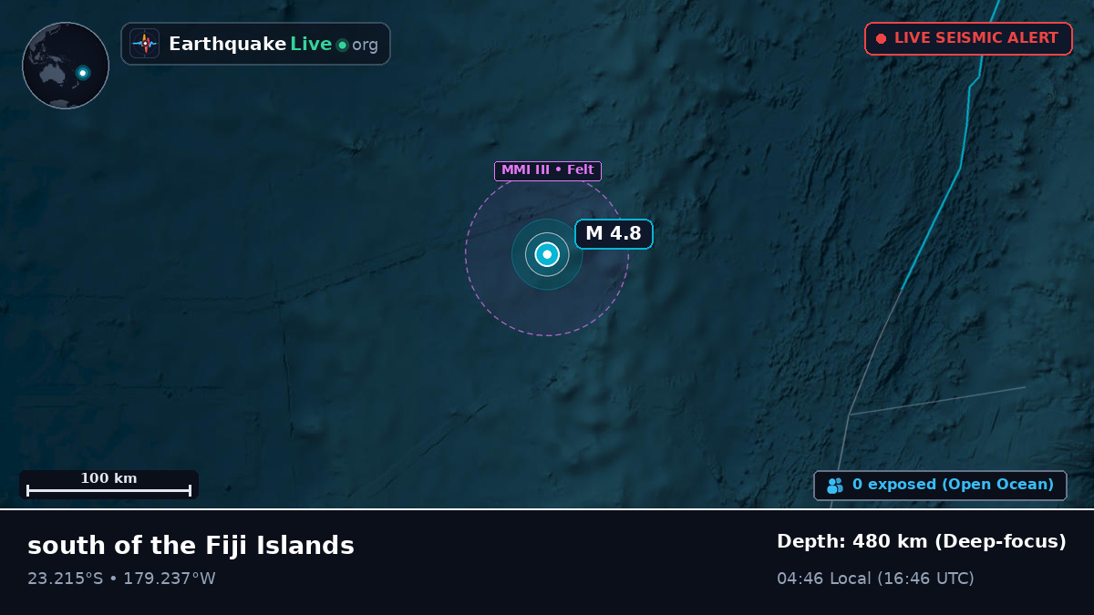 South Pacific Ocean (Tonga)