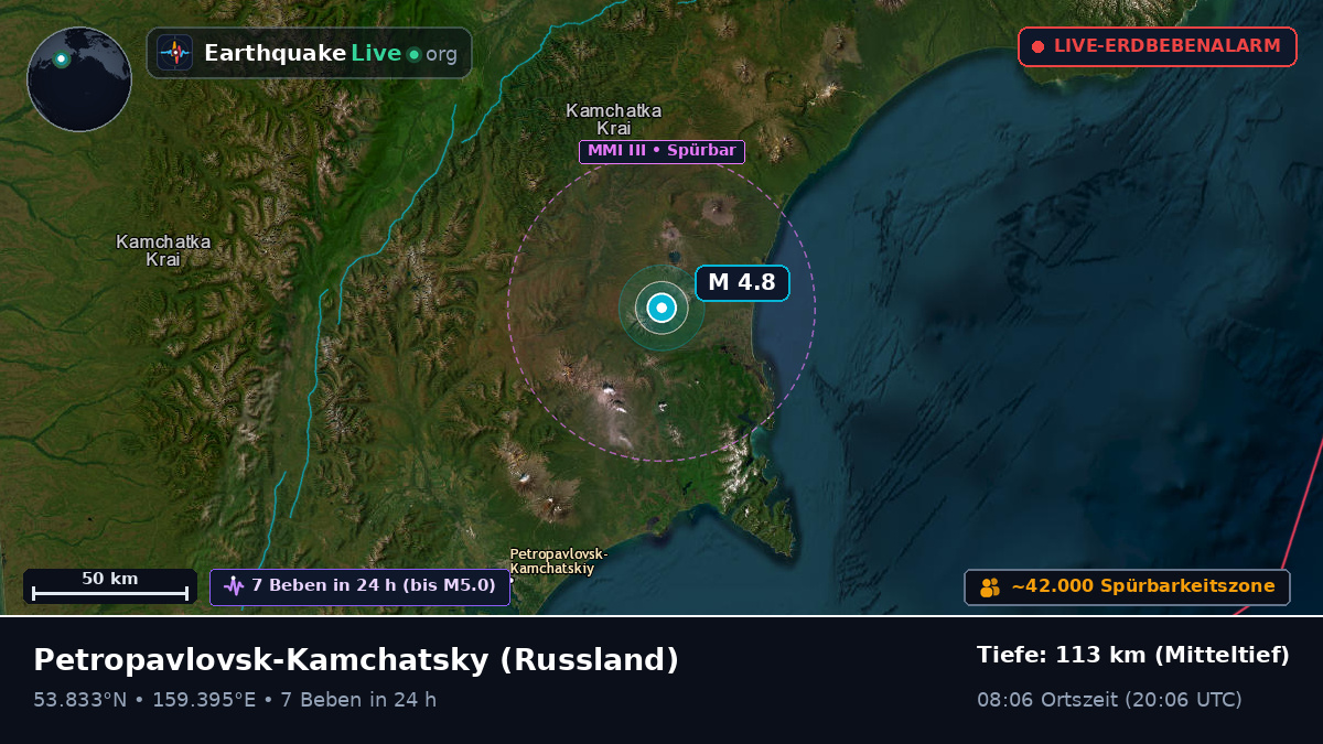 Kamchatka, Russland