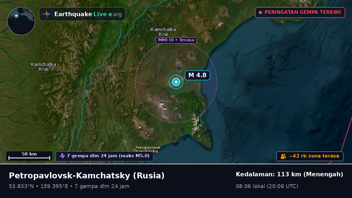 Kamchatka, Rusia