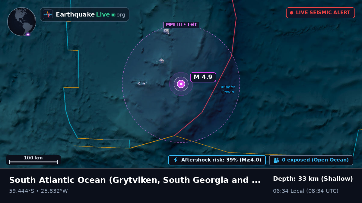 South Atlantic Ocean (South Georgia and the Islands)