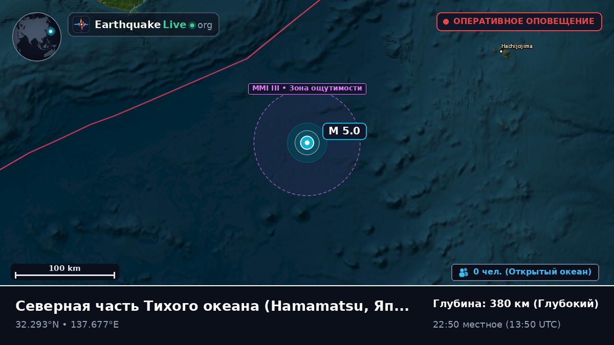 Северная часть Тихого океана (Япония)