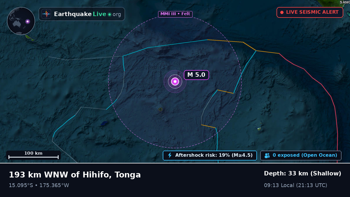 South Pacific Ocean (Samoa)