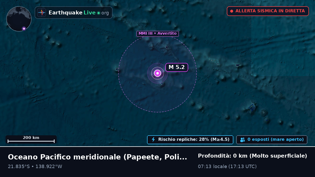 Oceano Pacifico meridionale (Polinesia francese)