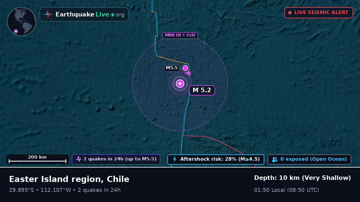 South Pacific Ocean (Chile)