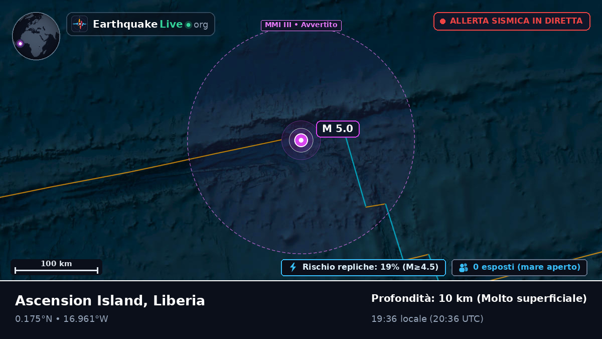 Oceano Atlantico settentrionale (Liberia)