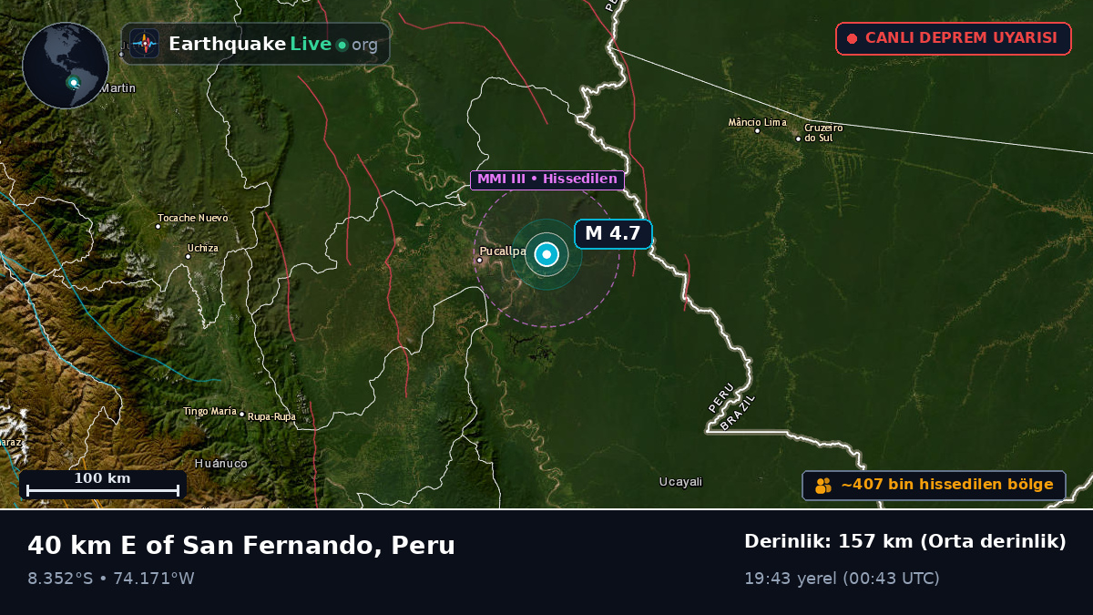 Ucayali, Peru