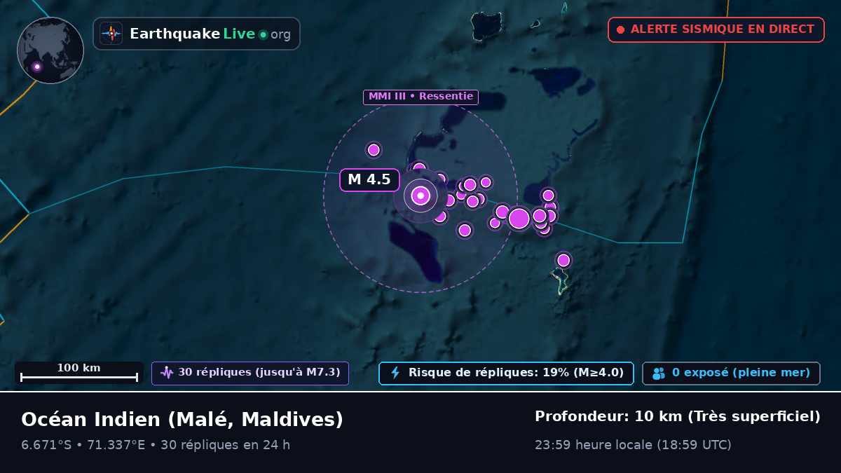 Océan Indien (Maldives)