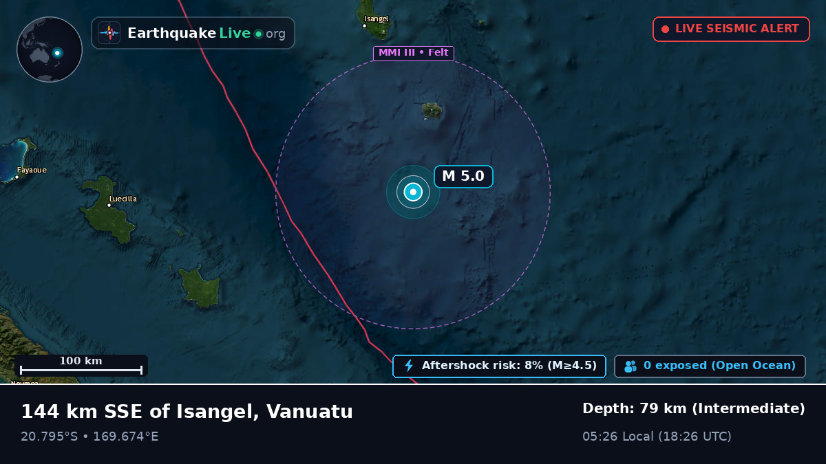 South Pacific Ocean (Vanuatu)