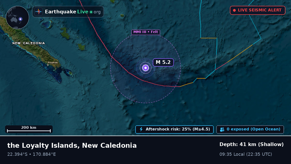 South Pacific Ocean (New Caledonia)