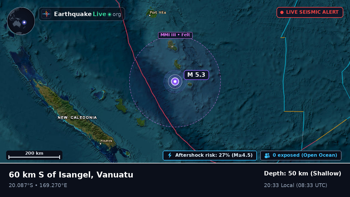 South Pacific Ocean (Vanuatu)