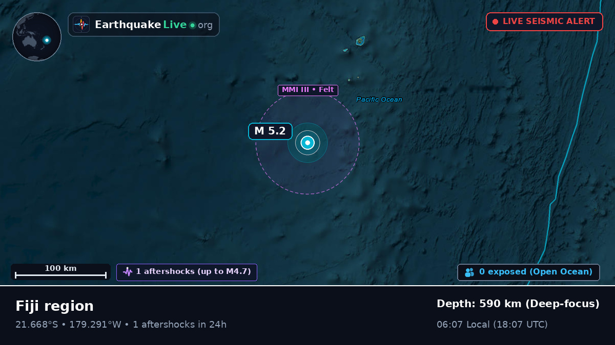 South Pacific Ocean (Tonga)