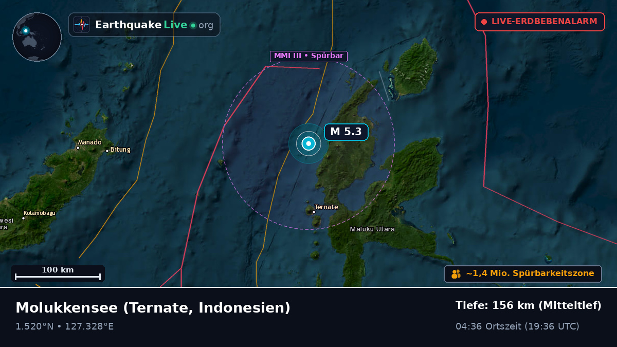 Molukkensee (Indonesien)