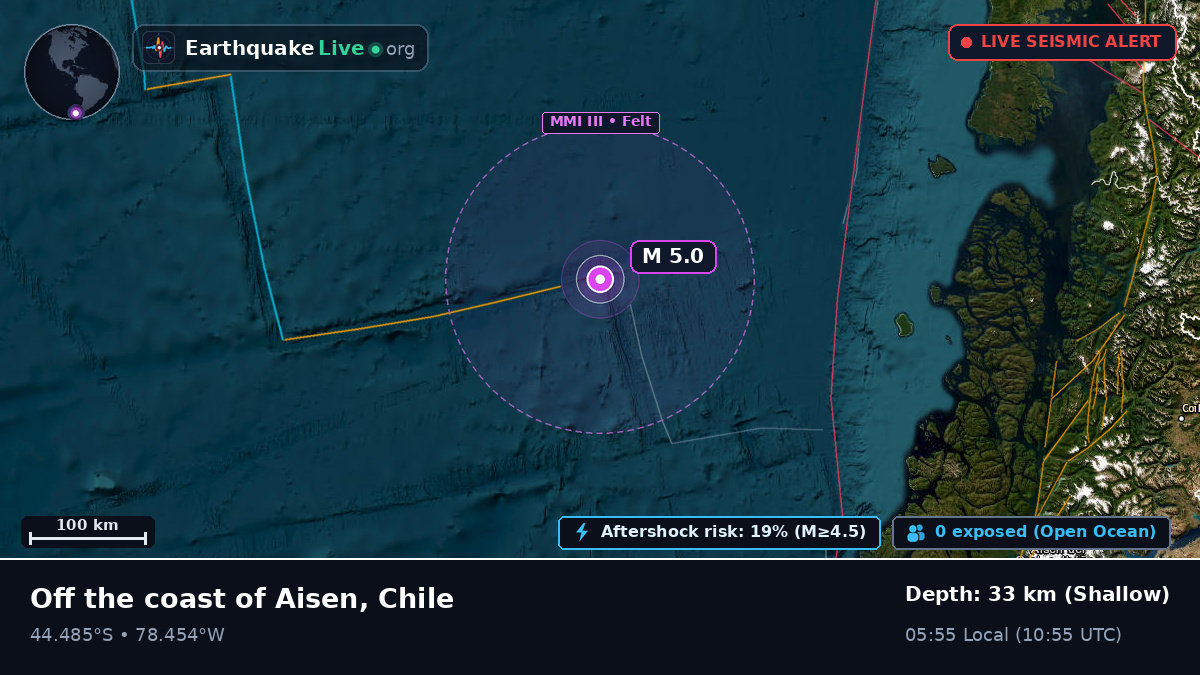 South Pacific Ocean (Chile)