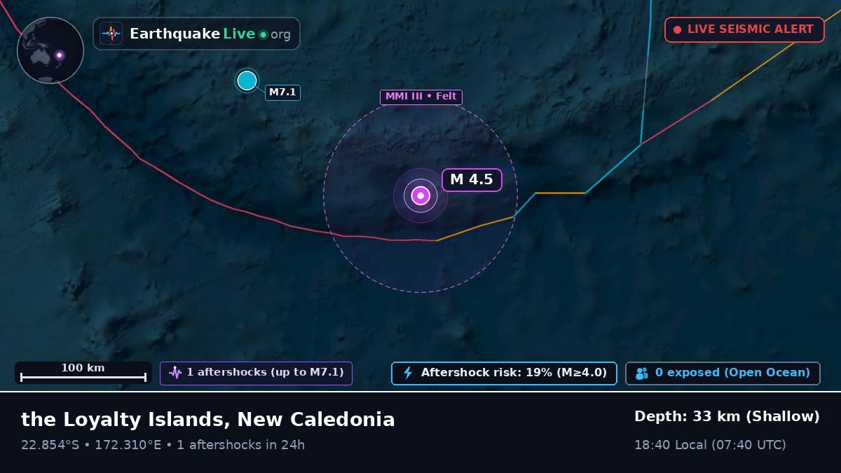 South Pacific Ocean (New Caledonia)