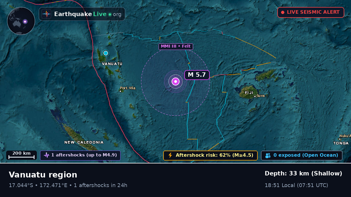 South Pacific Ocean (Vanuatu)