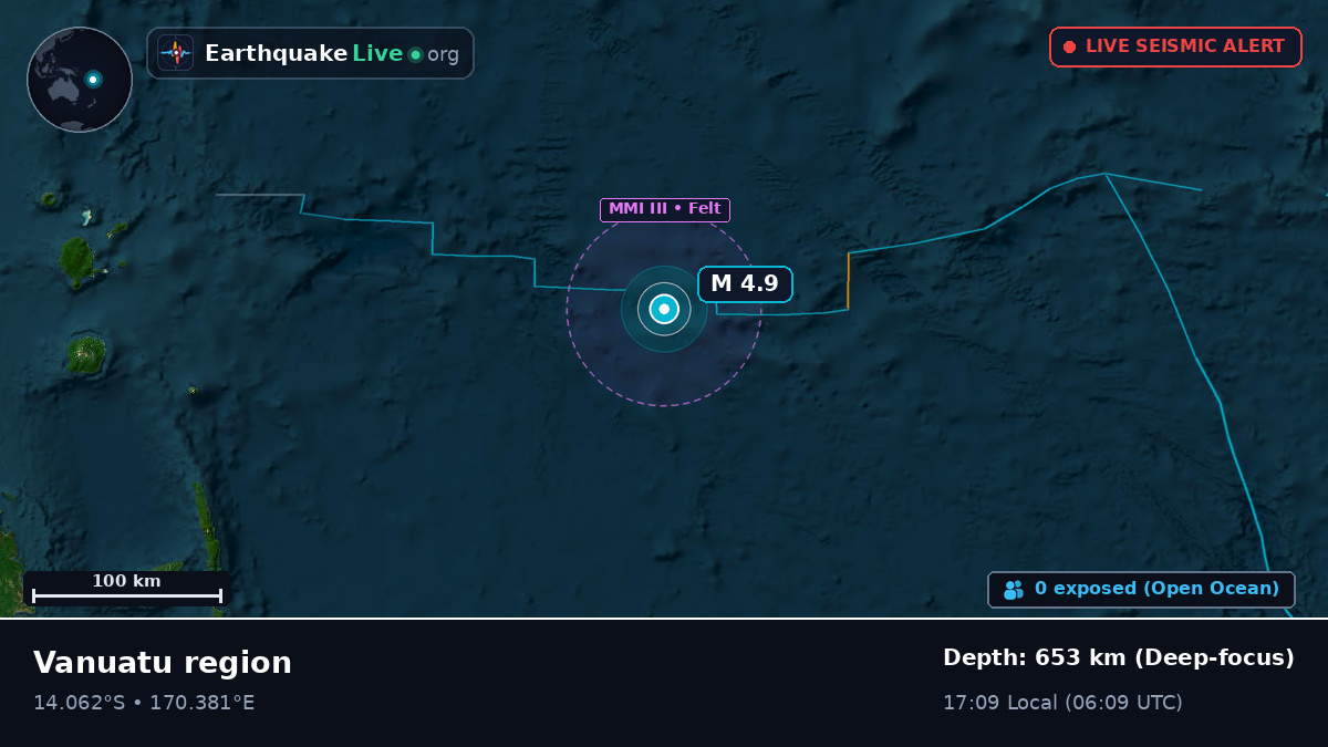South Pacific Ocean (Vanuatu)